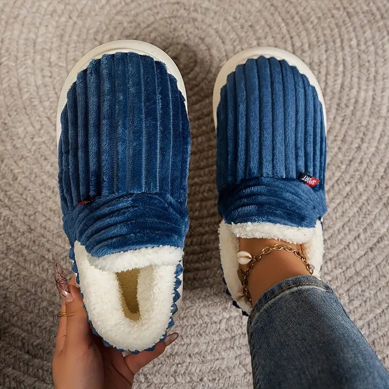 Chaussons femme ultra-doux, confortables et chaleureux pour le cocooning.