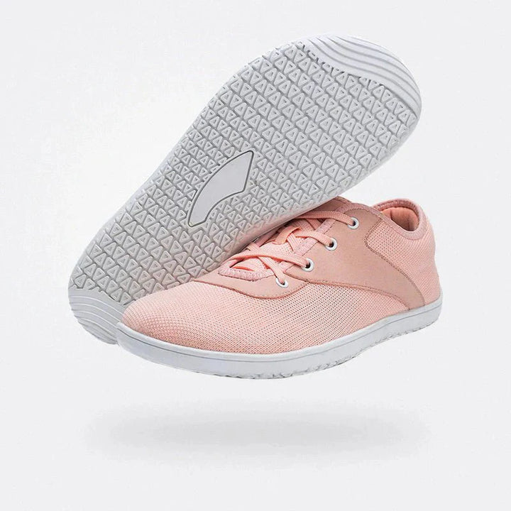 "Chaussure anatomique hallux valgus vue de profil avec semelle douce et design moderne"