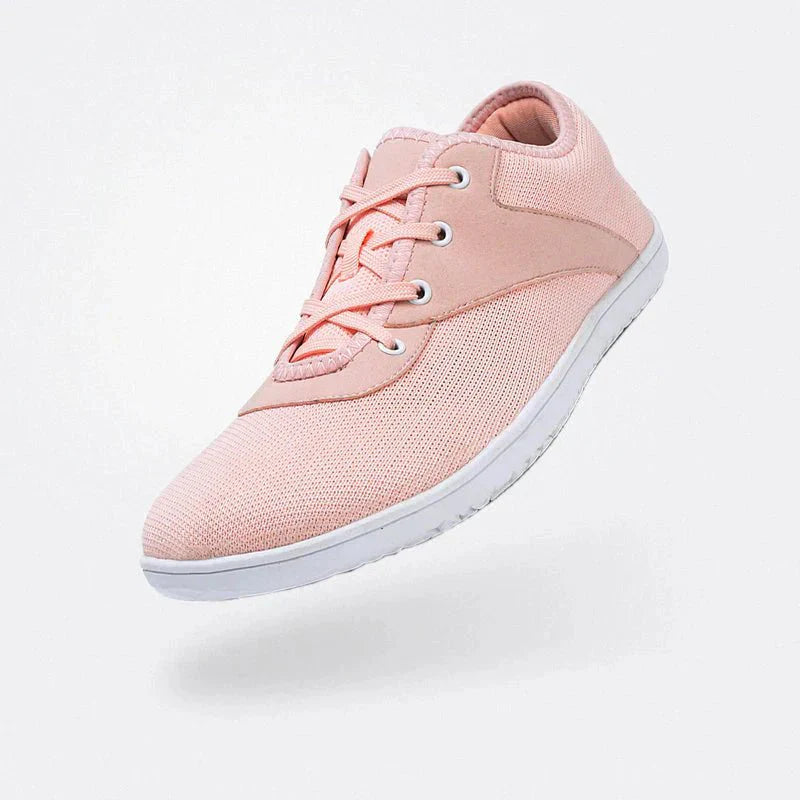 "Chaussure anatomique hallux valgus vue de profil avec semelle douce et design moderne"