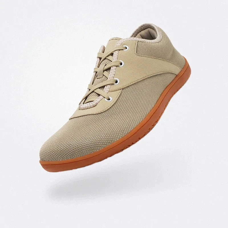 "Chaussure anatomique hallux valgus vue de profil avec semelle douce et design moderne"