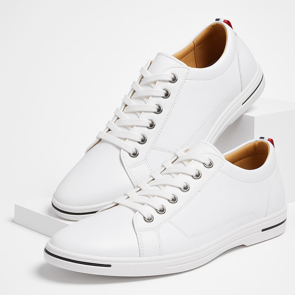 Chaussure basse homme élégante et légère, parfaite pour un style chic et confortable au quotidien.