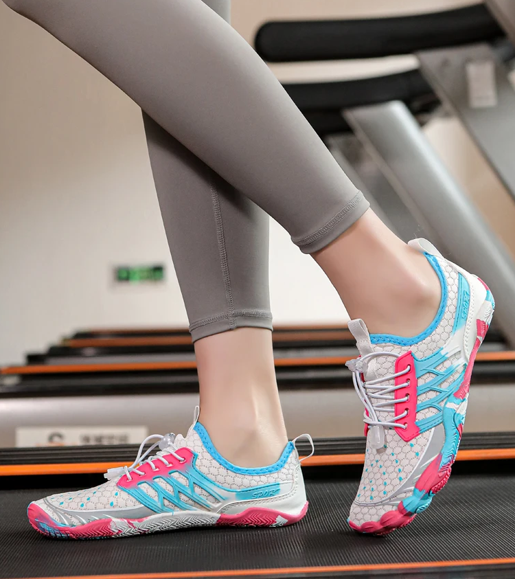 Chaussures aquatiques randonnée séchage rapide, antidérapantes pour sports nautiques, plage et extérieur.