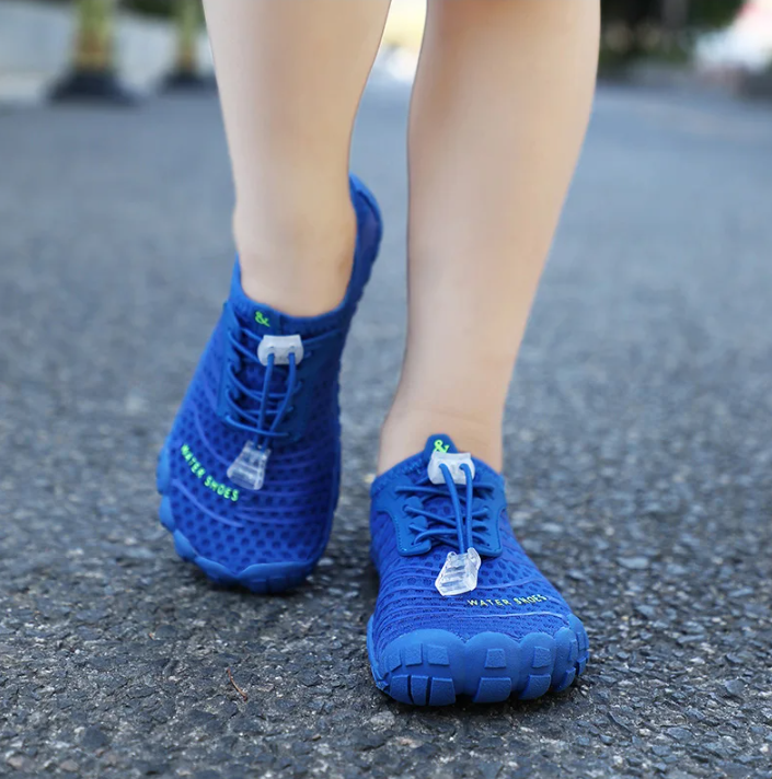 Chaussures aquatiques enfant colorées, séchage rapide, pour plage, natation et protection récif.
