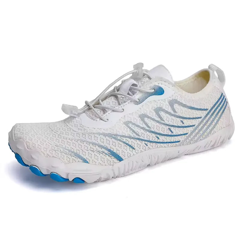 Chaussures de sport minimalistes unisexes pour yoga, aquagym et fitness. Respirantes et confortables.