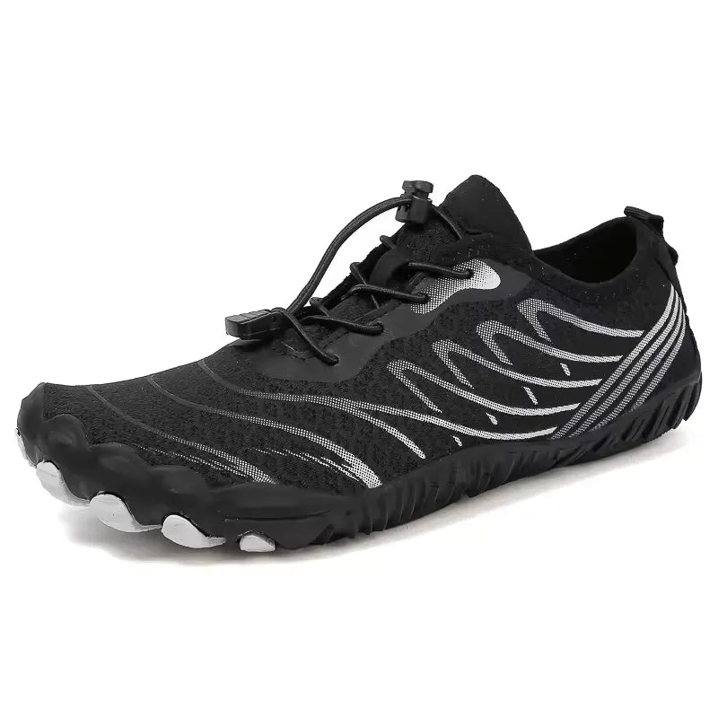 Chaussures pieds nus aquatiques pour femme et homme, parfaites pour la plage, la marche et la randonnée légère.