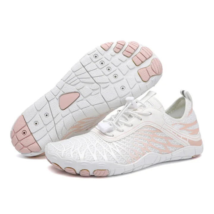 Chaussures aquatiques pieds nus unisexe à séchage rapide pour plage, piscine et sport. Légères et confortables.