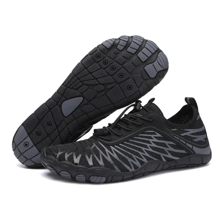 Paire de chaussures de sport aquatiques pour homme/femme, très légères et résistantes, idéales pour l'eau et le yoga.