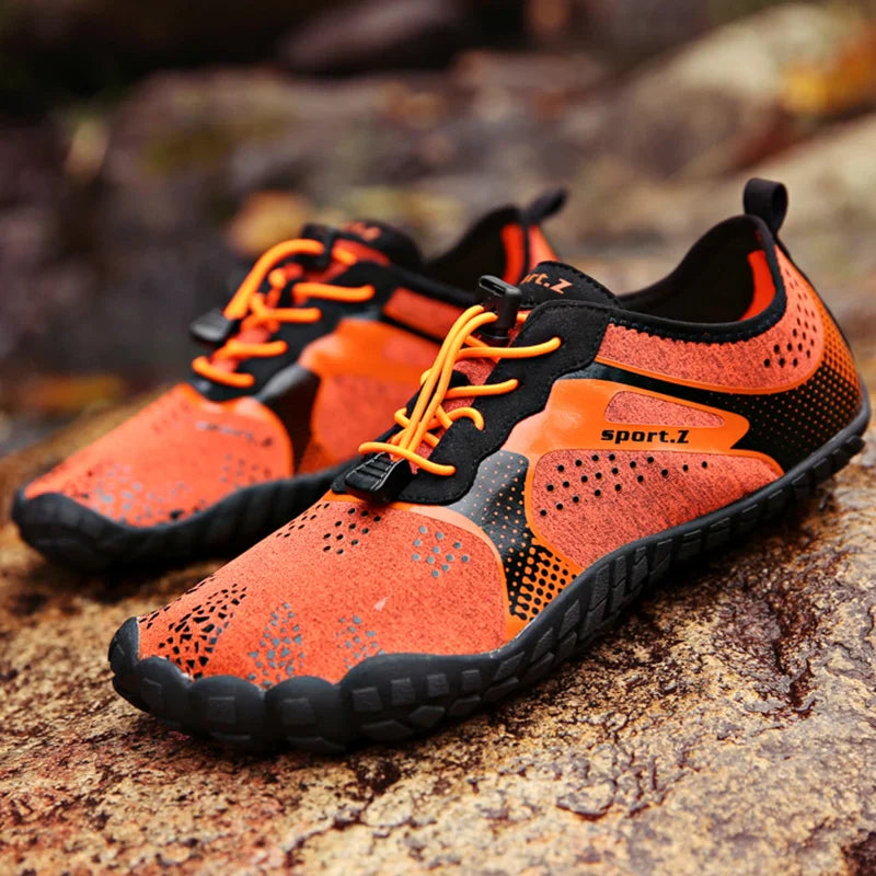 Chaussures d'eau antidérapantes, respirantes et confortables pour plage et kayak d'été.