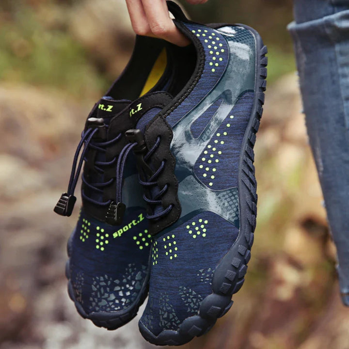 Chaussures aquatiques effet pieds nus, ultra-légères et respirantes pour la plage et l'été.