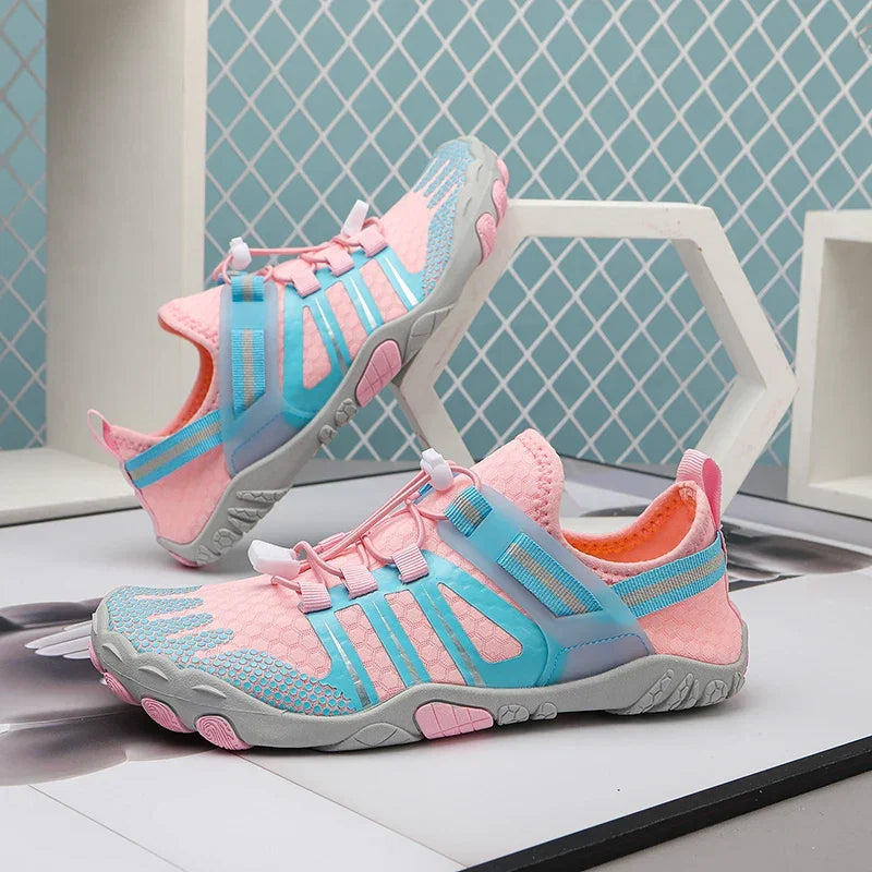 Chaussures aquatiques d'aventure unisexe, séchage rapide, idéales pour randonnée aquatique et toutes activités extérieures.