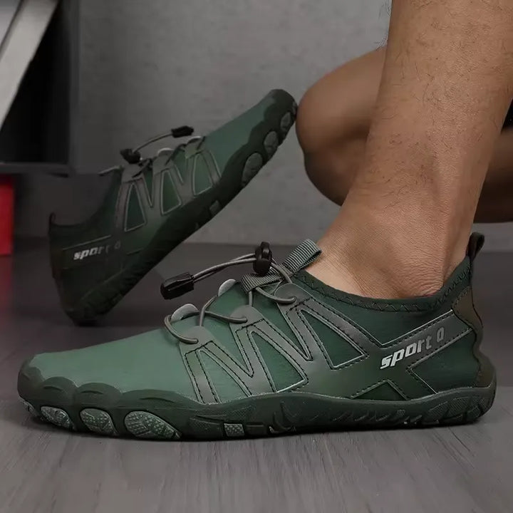 Chaussures aquatiques unisexe à séchage rapide, antidérapantes et respirantes pour plage, randonnée et sports nautiques.