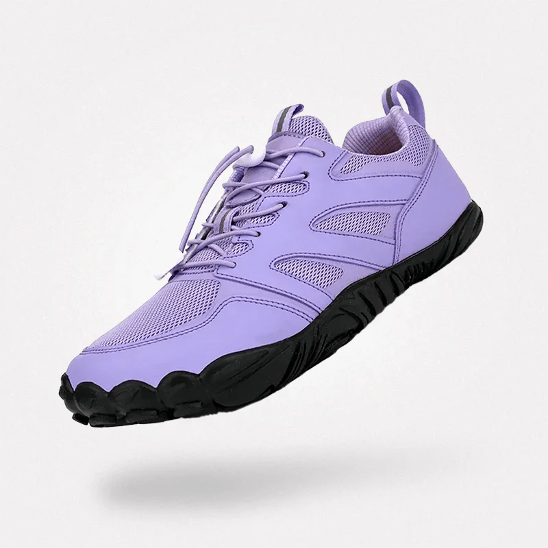 "Chaussures barefoot de randonnée pour femmes, design minimaliste, semelle antidérapante, confort et robustesse, plusieurs co