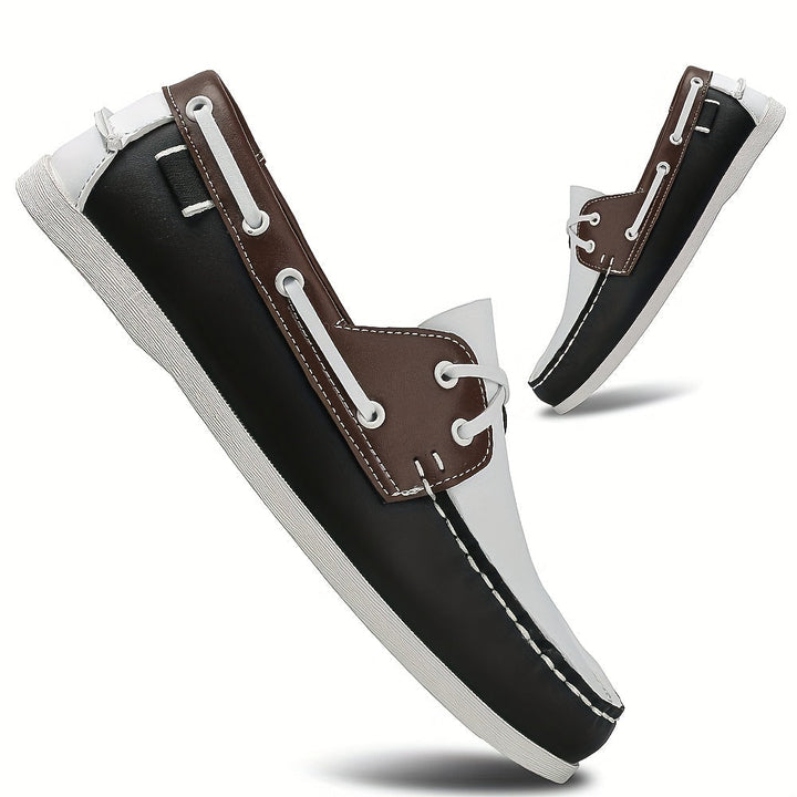 Chaussures bateau homme, robustes et confortables. Style nautique élégant, parfaites pour toutes occasions.
