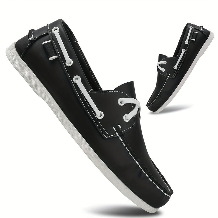 Chaussures bateau homme, robustes et confortables. Style nautique élégant, parfaites pour toutes occasions.