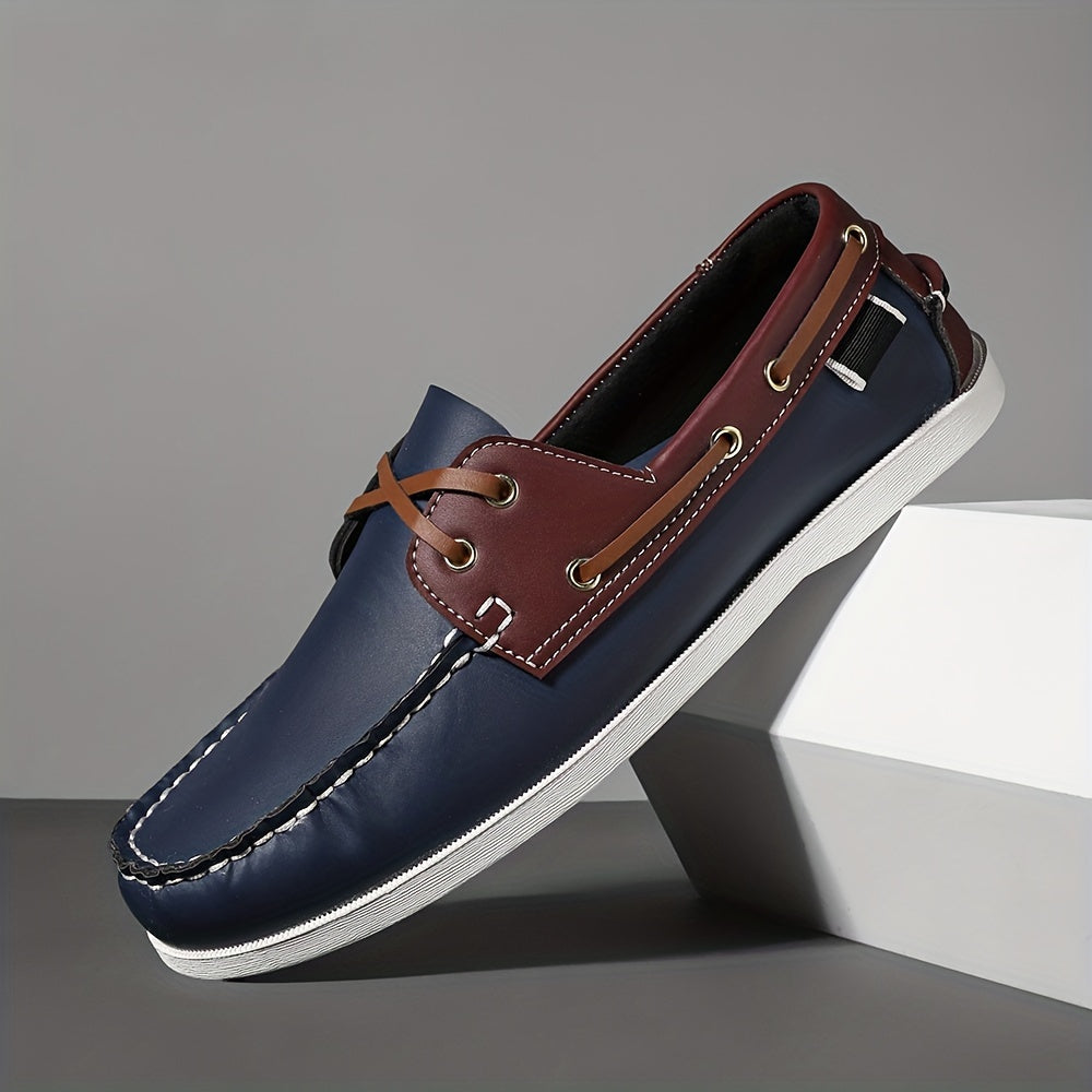 Chaussures bateau homme, robustes et confortables. Style nautique élégant, parfaites pour toutes occasions.