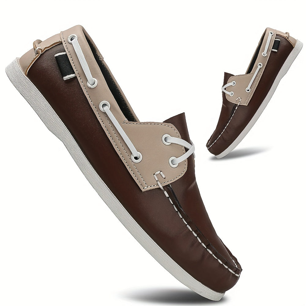 Chaussures bateau homme, robustes et confortables. Style nautique élégant, parfaites pour toutes occasions.