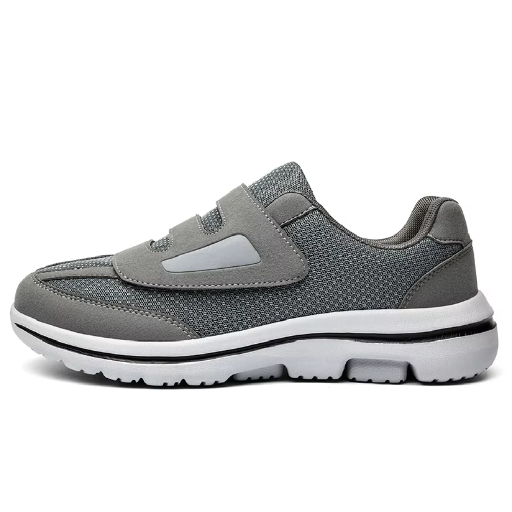 Chaussures confortables pour hommes diabétiques, soutien optimal des pieds sensibles.