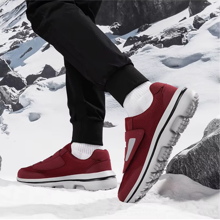 Chaussures orthopédiques hommes pour pieds sensibles, bien-être et soutien supérieur.