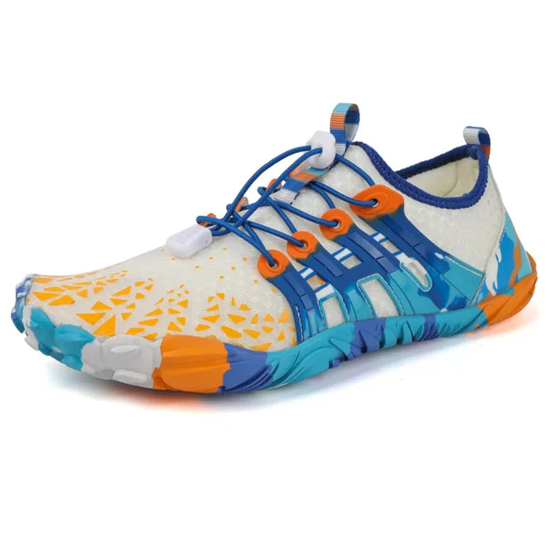 Chaussures d'eau pieds nus unisexes ultra-légères pour l'été, idéales pour la plage et la natation.