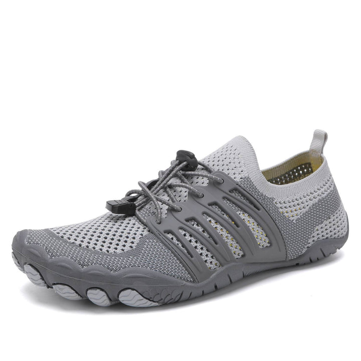 Maille respirante pour ces chaussures d'eau légères, idéales pour le drainage et le séchage rapide.