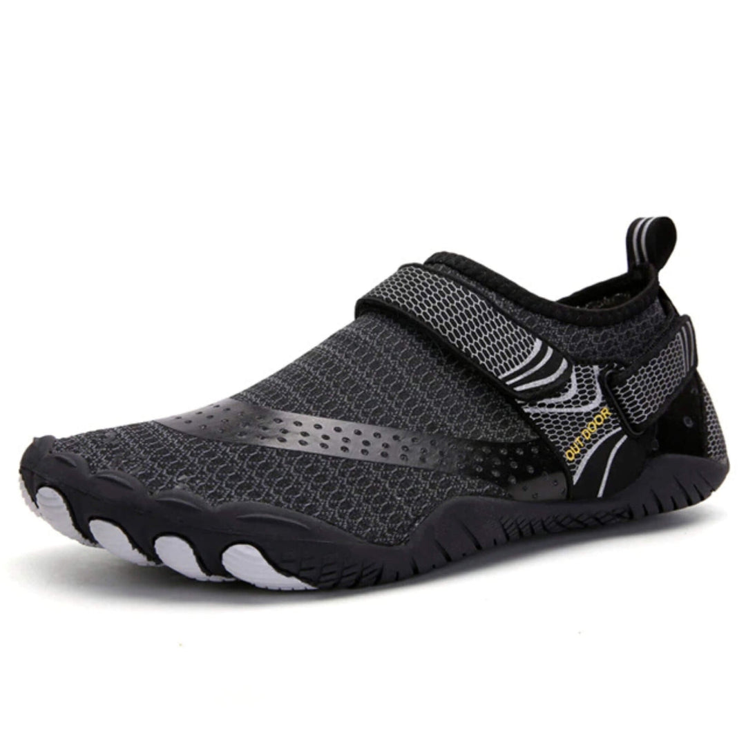 Chaussures d'eau unisexes à séchage rapide, idéales pour plage, mer et piscine. Confort flexible.