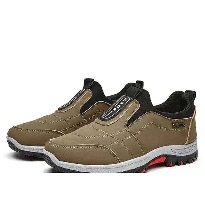 "Chaussures de marche antidérapantes légères, confortables avec semelle résistante, idéales pour randonnée et extérieur."