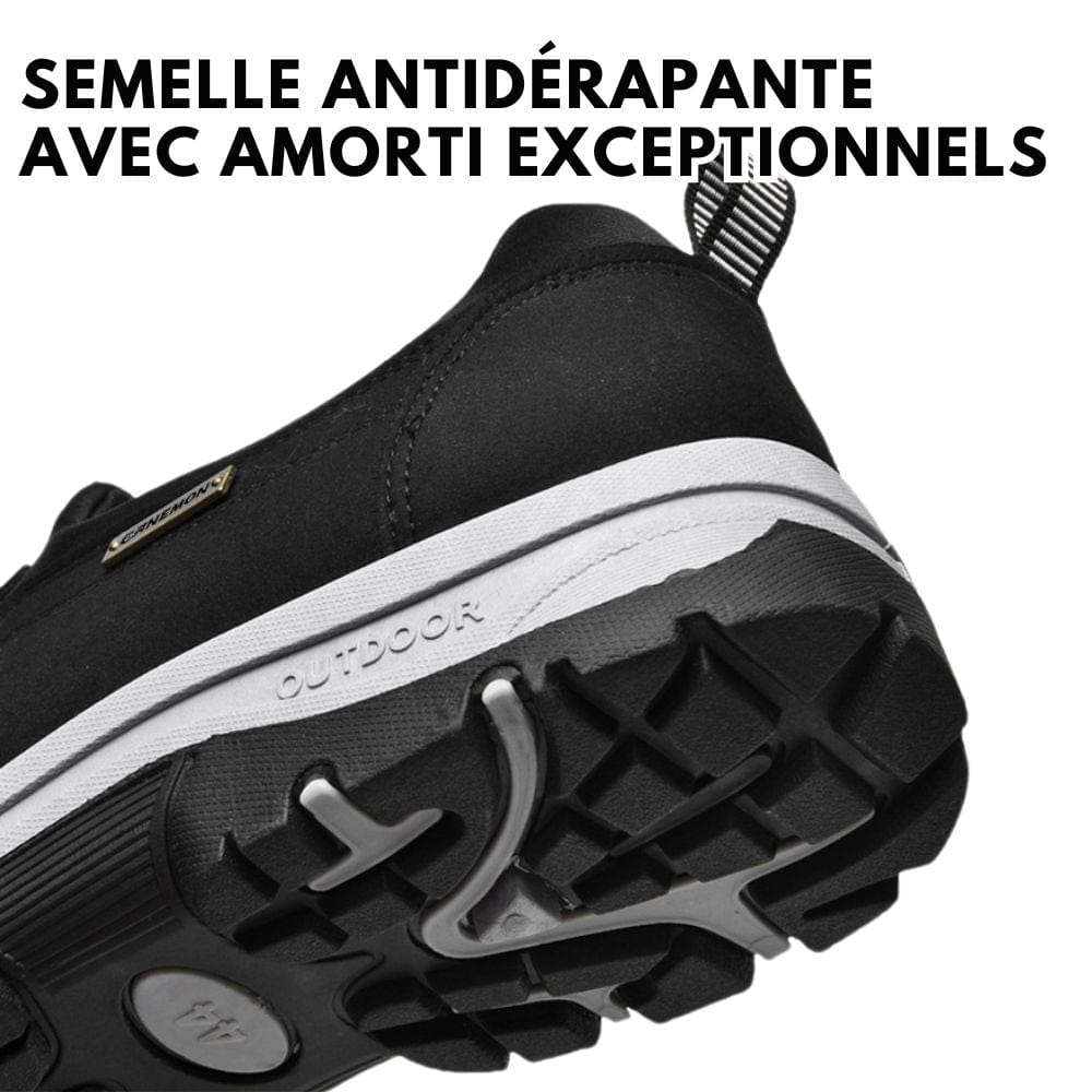 "Chaussures de marche antidérapantes légères, confortables avec semelle résistante, idéales pour randonnée et extérieur."