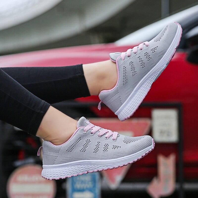 Chaussures de marche antidérapantes pour femmes, ultra légères et confortables pour toute activité.