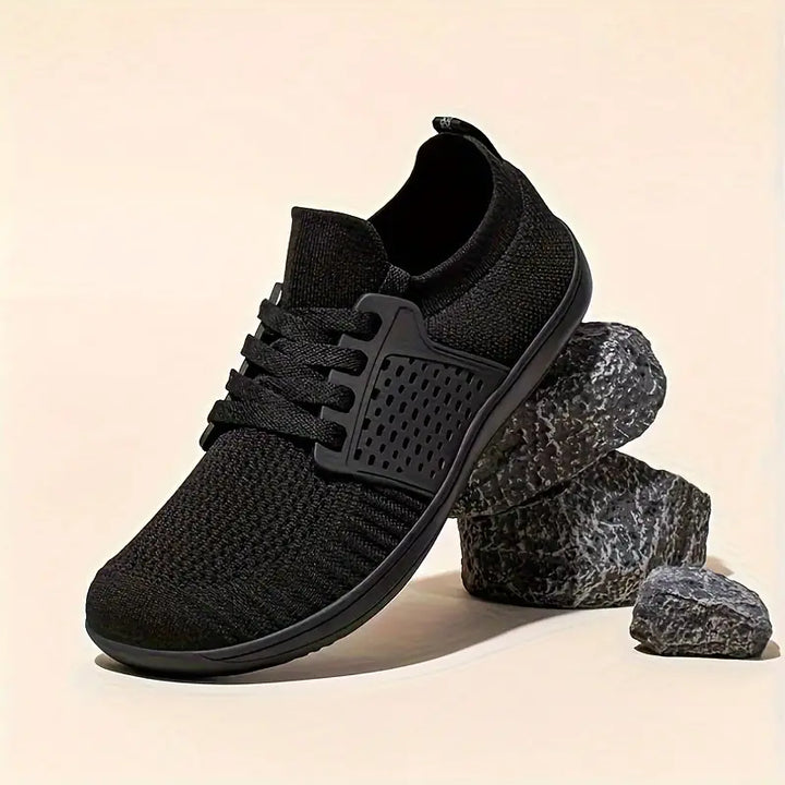 Chaussures de randonnée homme minimalistes, larges, sensation pieds nus, confort optimal pour la marche.
