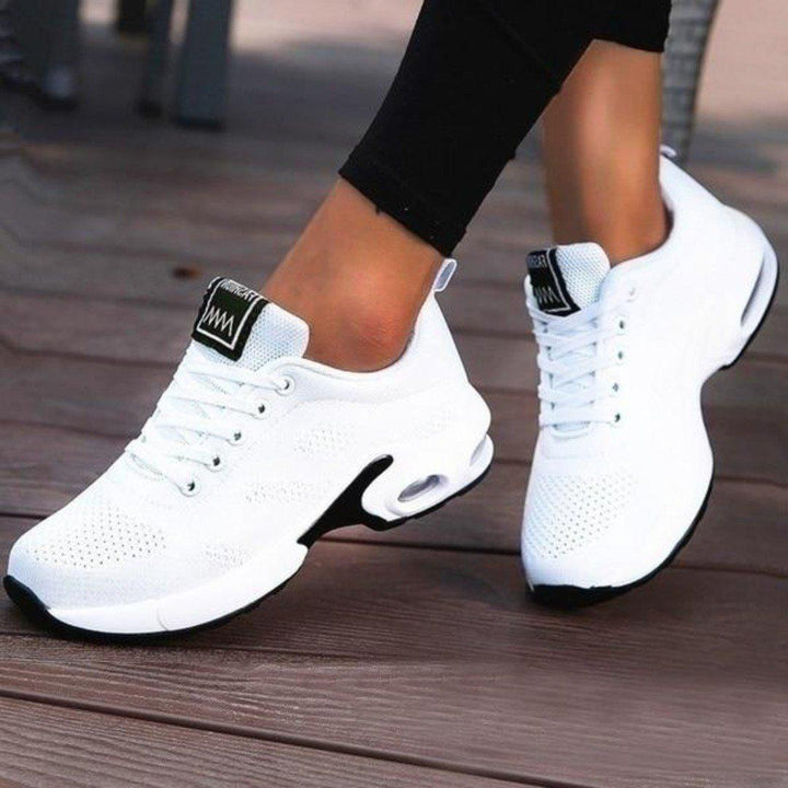 "Chaussures de marche orthopédiques pour femmes, légères, en maille respirante, avec semelles antidérapantes et amorti"