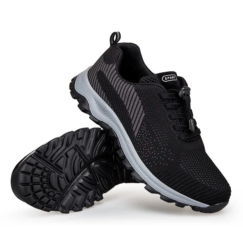 Chaussures de marche légères et polyvalentes, antidérapantes et respirantes pour un usage quotidien ou sportif.