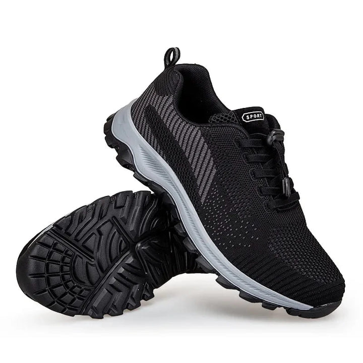 Chaussures de marche légères et polyvalentes, antidérapantes et respirantes pour un usage quotidien ou sportif.