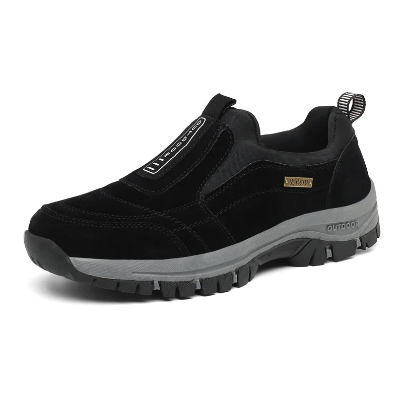 Chaussures de marche décontractées antidérapantes, faciles à enfiler. Confort optimal pour la marche et la vie quotidienne.