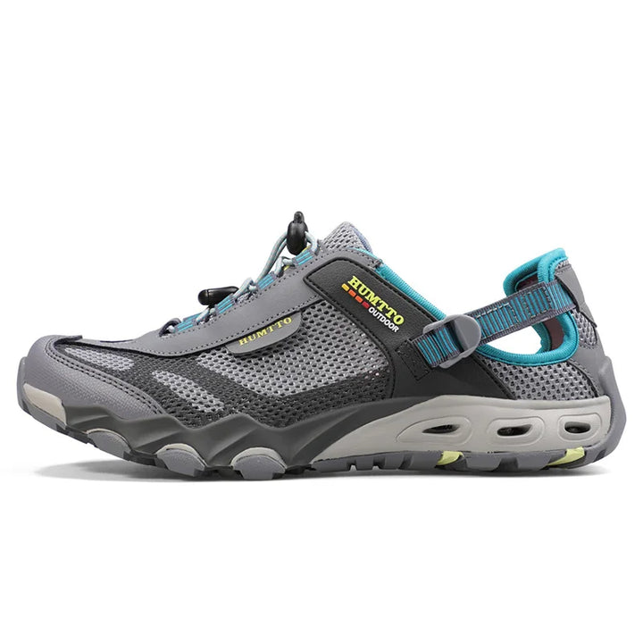 Semelle antidérapante de chaussures aquatiques respirantes. Assure traction et sécurité pour la randonnée, l'eau et l'extérieur.