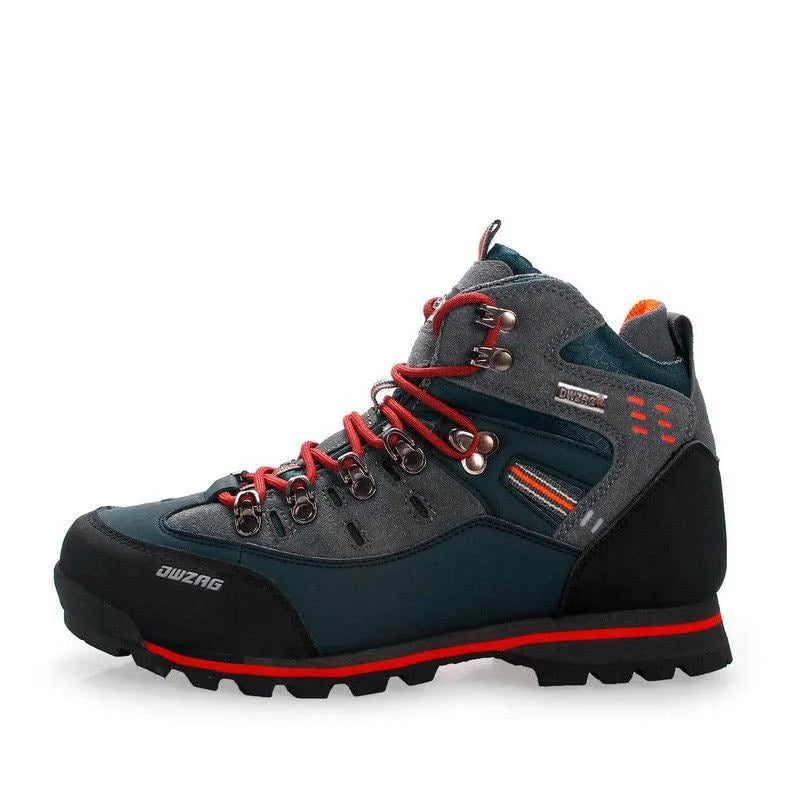 Chaussures de randonnée homme imperméables et robustes, parfaites pour le trail et l'extérieur.