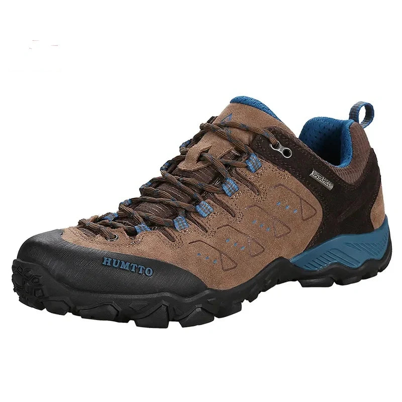 Chaussures de randonnée hommes respirantes et antidérapantes, confortables pour sentiers et trekking.