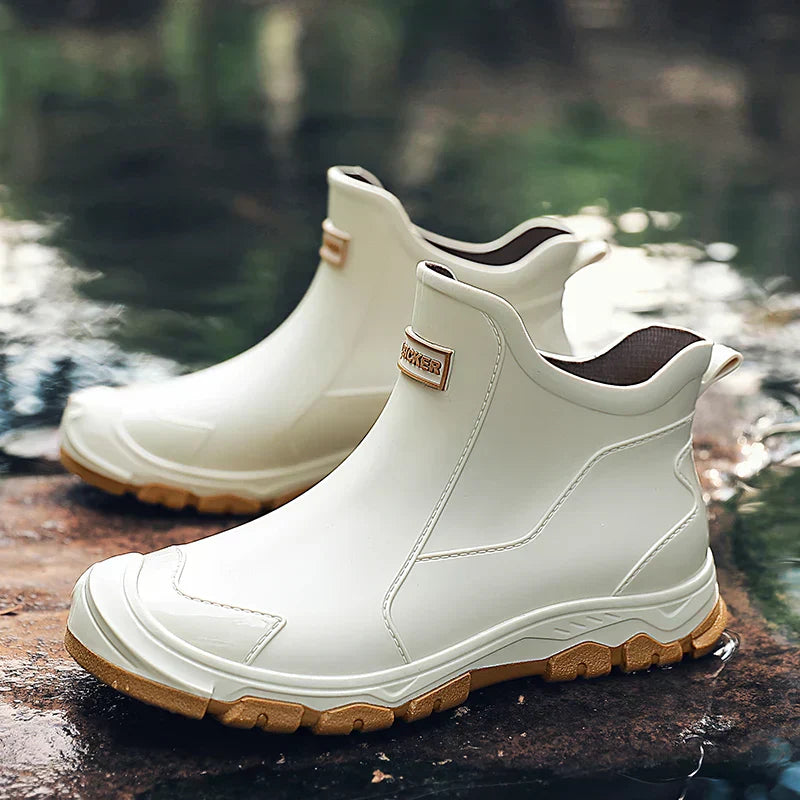 Chaussures robustes pour hommes, de randonnée, imperméables et antidérapantes pour tous les terrains.