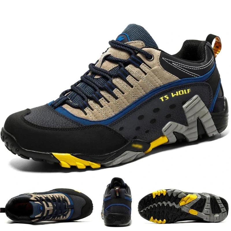 Chaussures de randonnée outdoor pour hommes et femmes, parfaites pour les aventures en montagne et le trail.