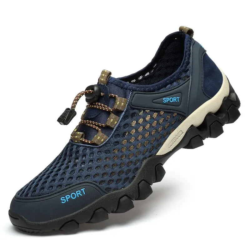Chaussures de randonnée pieds nus respirantes pour hommes et femmes. Idéales pour le confort et la flexibilité en extérieur.