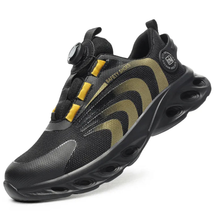 Équipements de protection: chaussures de sécurité homme/femme anti-écrasement pour une sécurité au travail accrue.