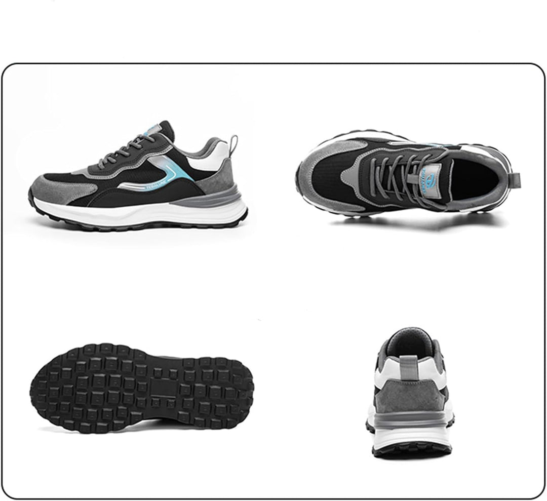 Performance et sécurité avec ces chaussures de travail légères, embout composite et semelle antidérapante.
