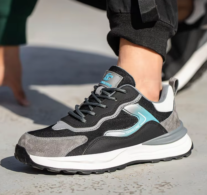Chaussures de sécurité modernes hommes/femmes, légères, embout composite, antidérapantes pour le travail.