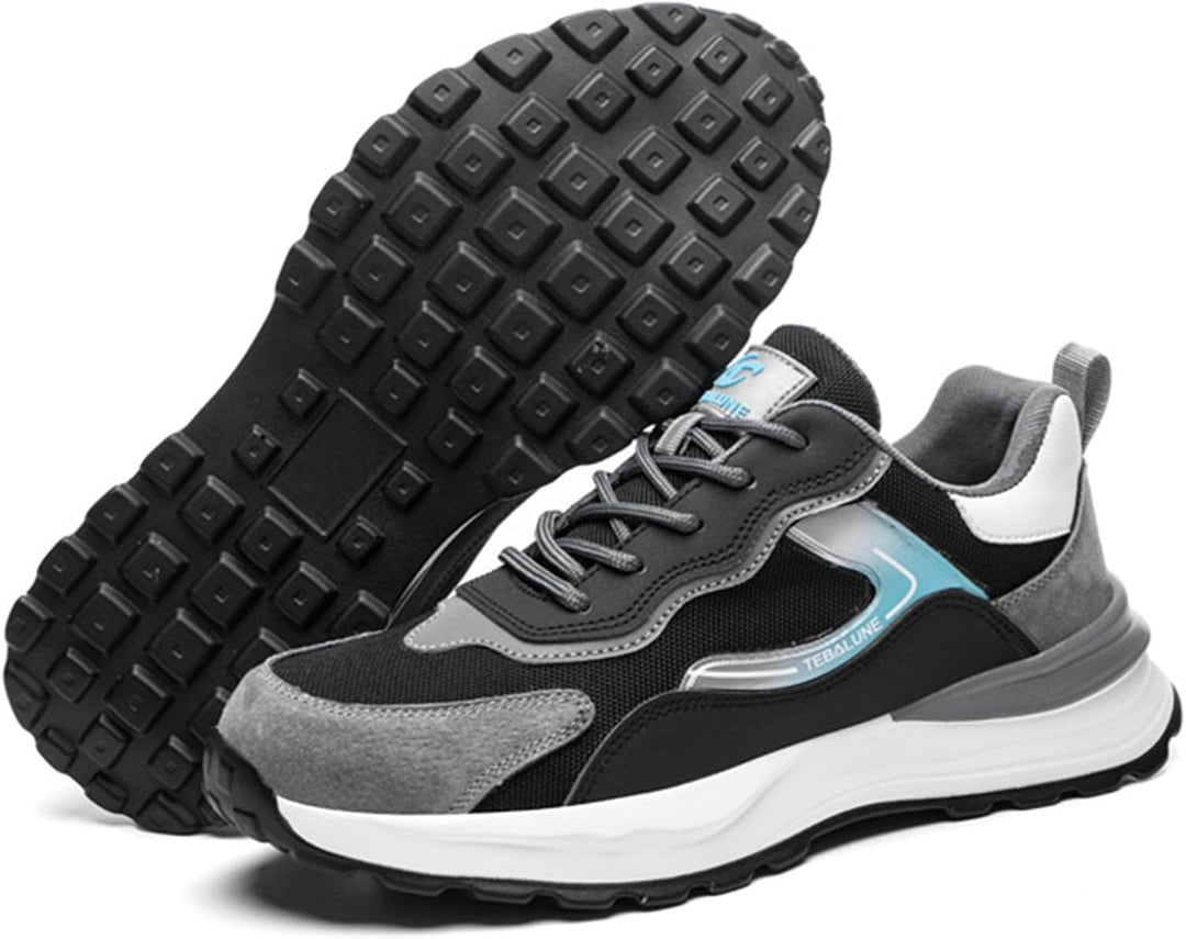 Chaussures de sécurité confortables et légères pour hommes et femmes, avec embout composite. Idéales chantier.