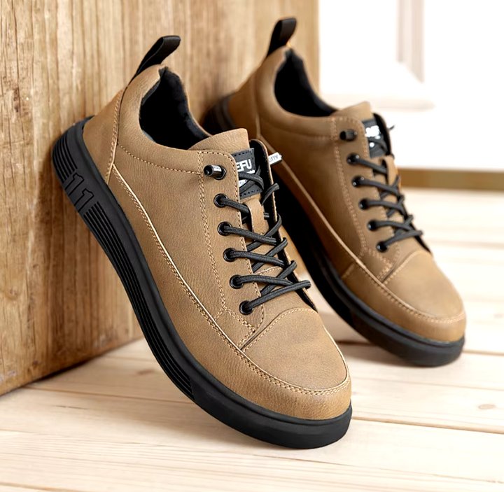 Chaussures de sécurité confortables sans lacets, imperméables, avec embout acier pour travailleur homme/femme.