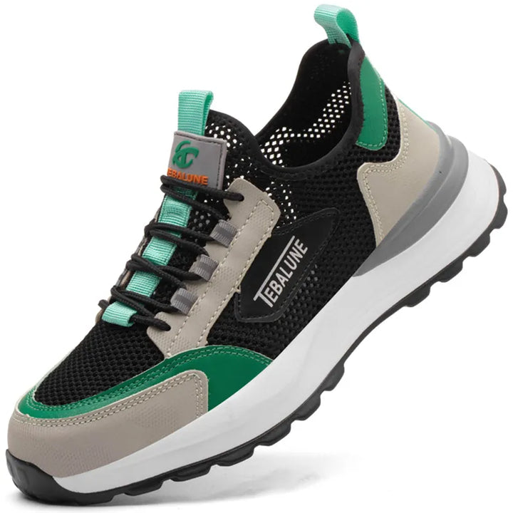 Chaussures de sécurité unisexe légères, embout composite. Respirantes, anti-perforation pour travail et chantier.