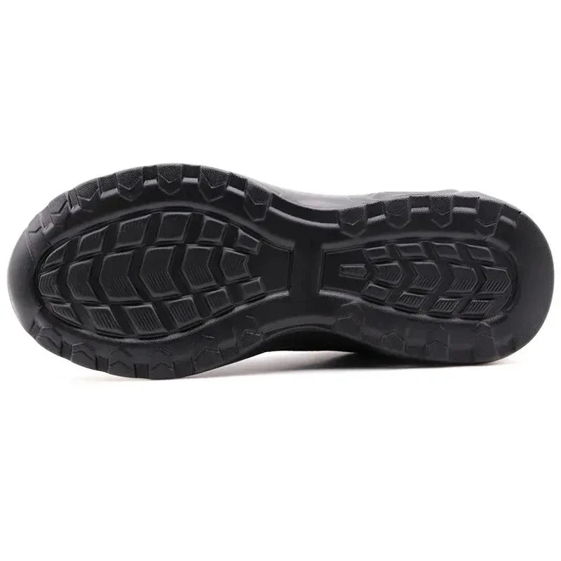 Design unisexe de ces chaussures de sécurité à embout acier, parfaites pour hommes et femmes exigeants.