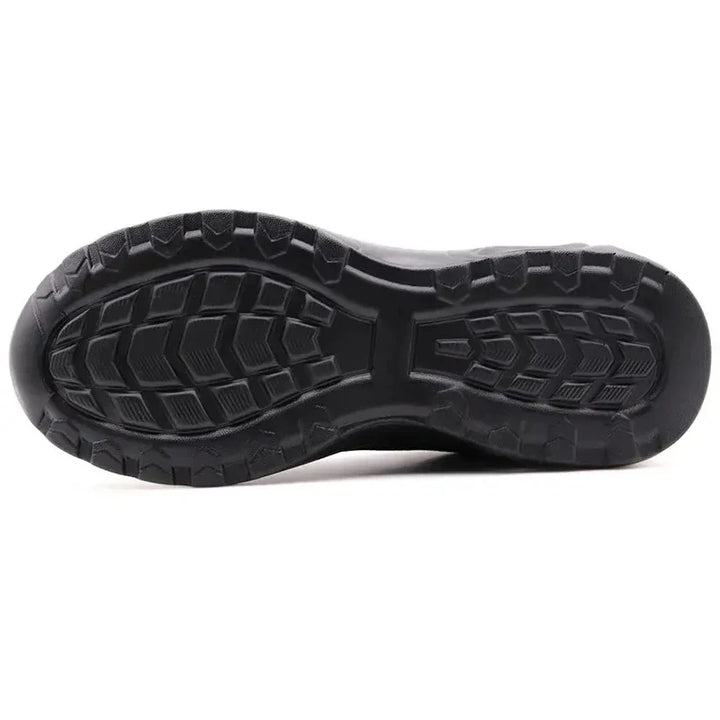 Design unisexe de ces chaussures de sécurité à embout acier, parfaites pour hommes et femmes exigeants.