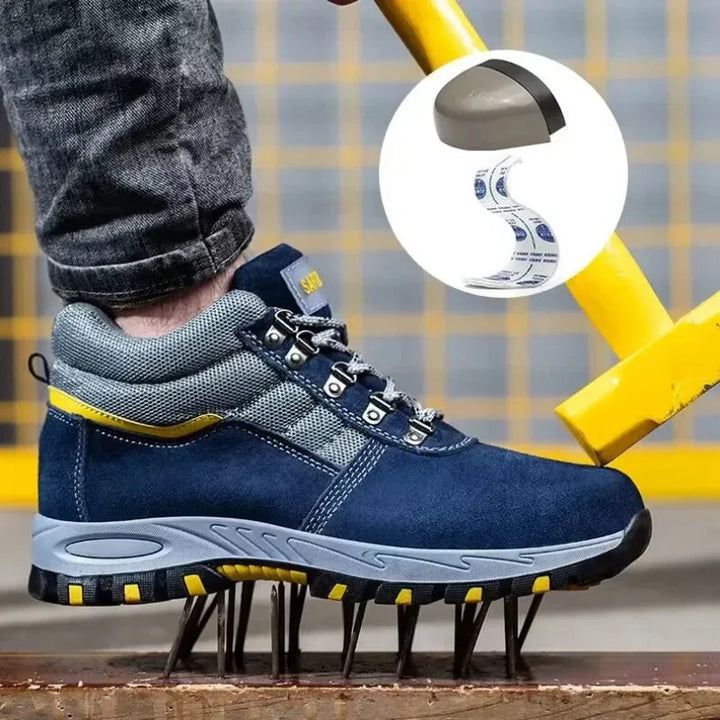 Chaussures de sécurité ultra-résistantes, idéales pour environnements industriels et chantiers exigeants.