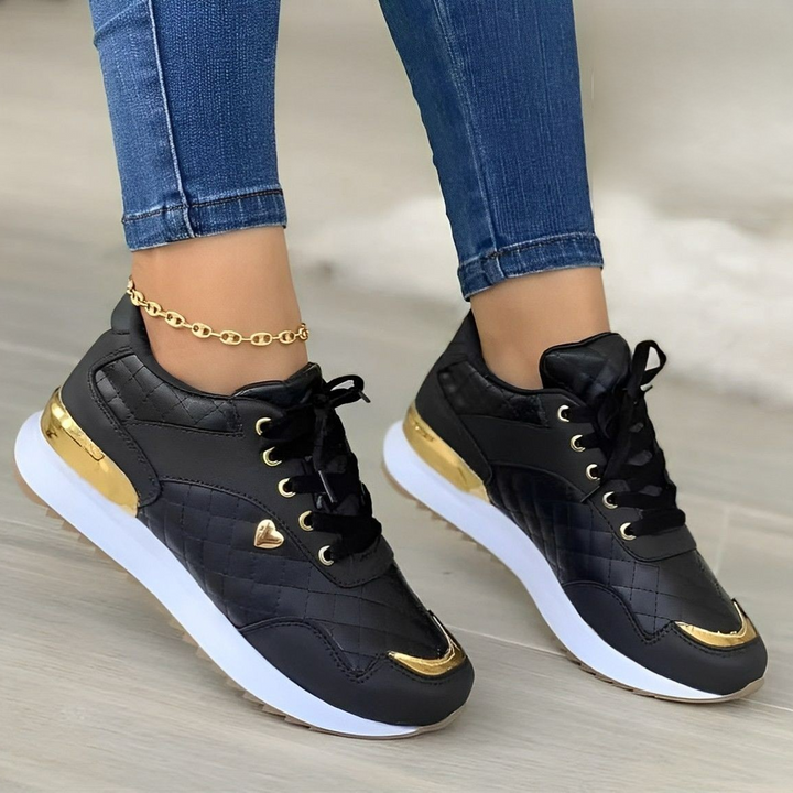 Baskets orthopédiques Viviene pour femmes, offrant un confort supérieur pour le sport et la marche, favorisant le bien-être du pied.
