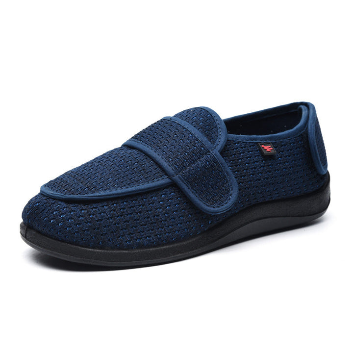 Chaussures diabétiques larges et confortables pour hommes et femmes aux pieds sensibles. Amorti et soutien.